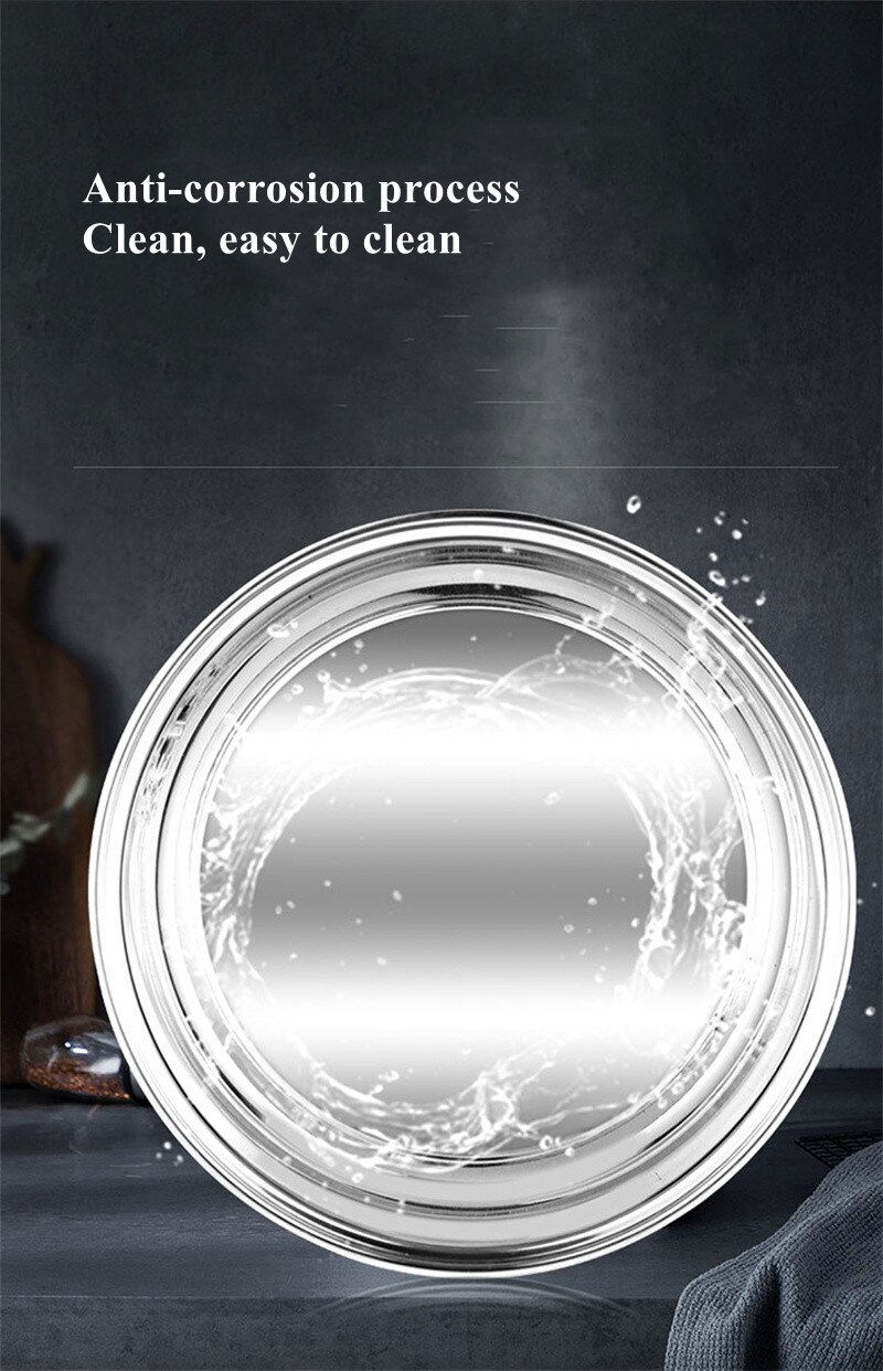 Non Stick Cooking Pot 304 Stainless Steel Rice Cooker Inner Container Replacement Accessories Food Rice Cooker POT Cookware