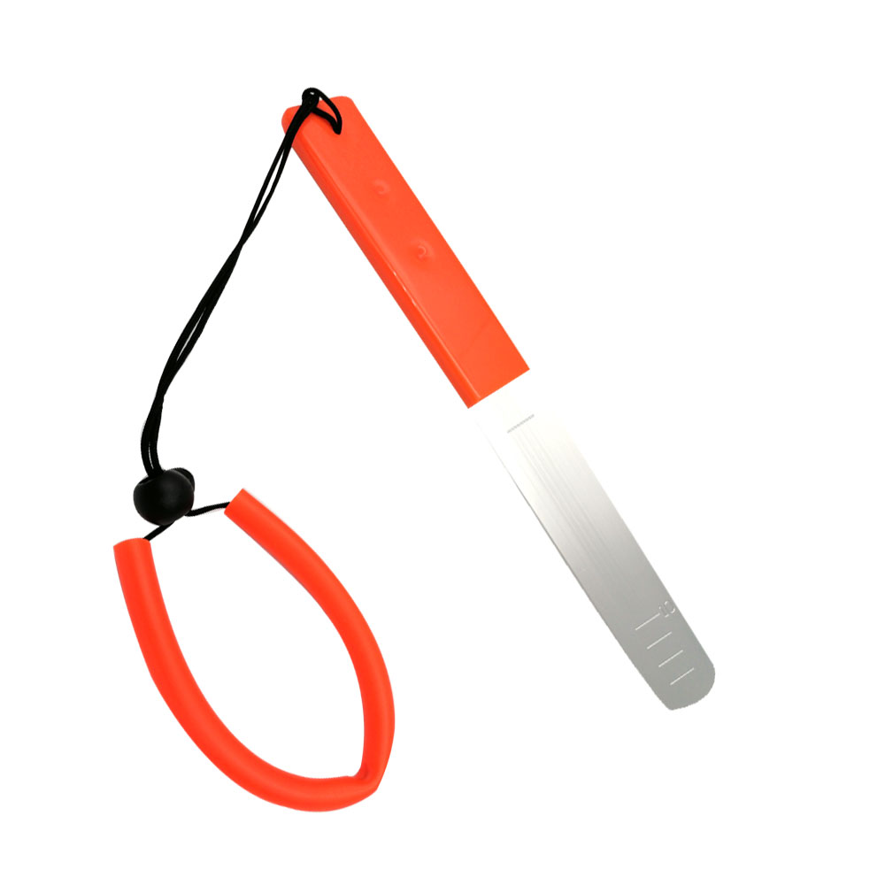 Diving Abalone Bar with Adjustable Safety Lanyard Stainless Steel Abalone pry bar Scuba Dive Diving Divers AB Bar