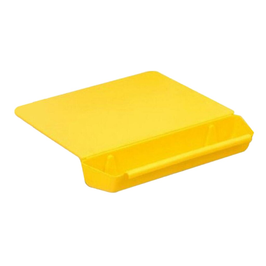 Kitchen Detachable Cutting Chopping Board w/ Storage Groove Trough Durable: Yellow