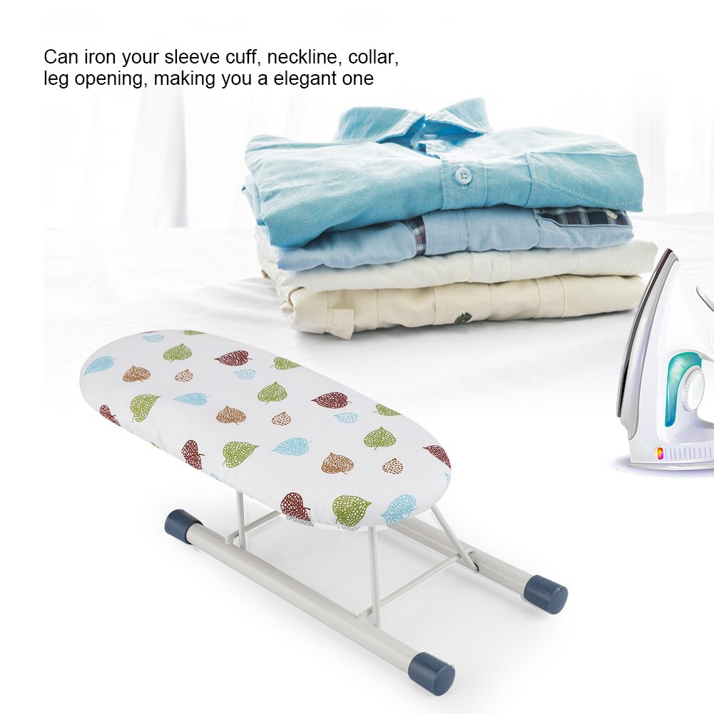 Foldable Space-Saving Mini Ironing Board Home Travel Sleeve Cuff Collars Handling Table Mini Ironing Board For Trousers Cuffs