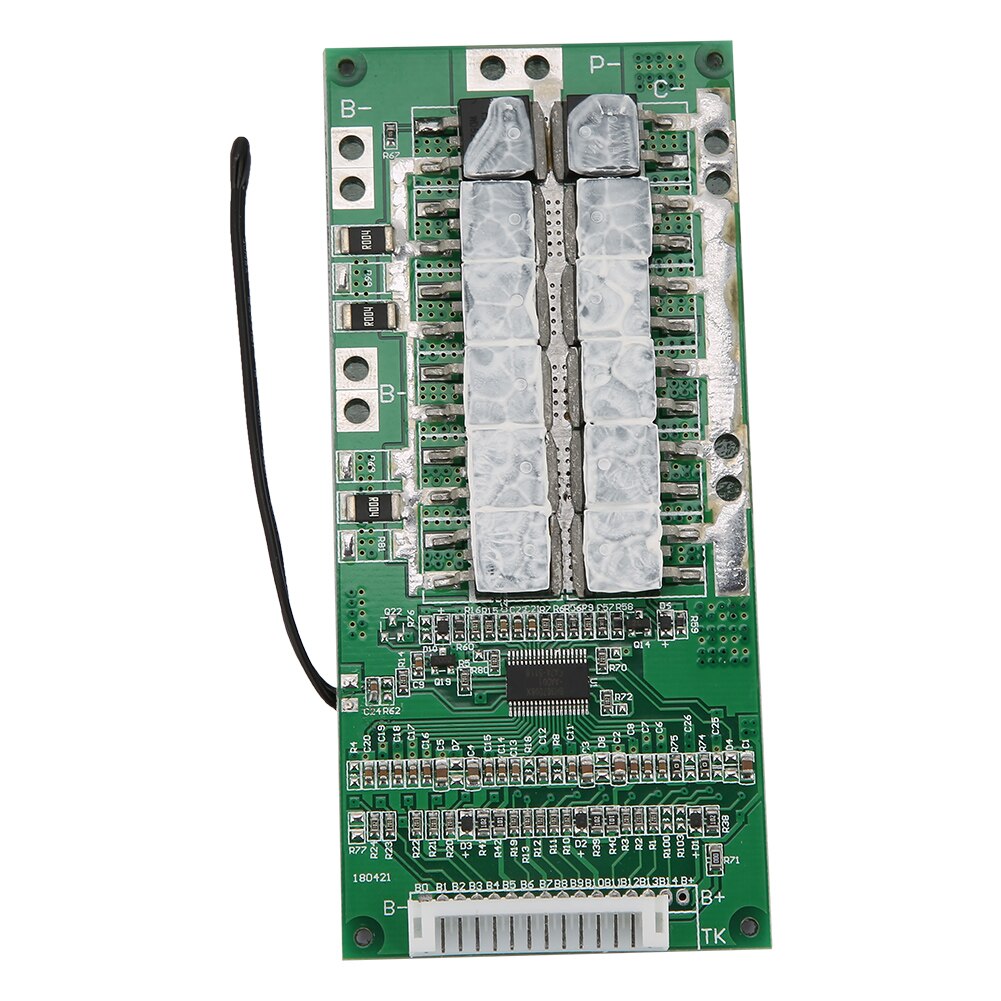 45A Battery Protection Board 13S Lithium Battery Protection BMS PCB Board Lithium Battery Protection Boards With Balance Charge