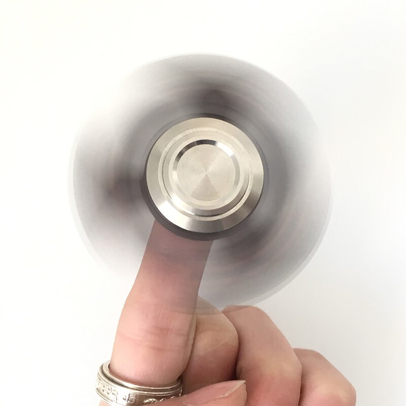 Zinklegering Tri Hand Vinger Spinner Tol Gryo Speelgoed