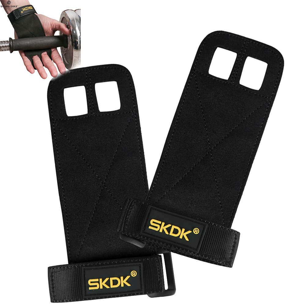 1Pair Weight Lifting Gloves Crossfit Gymnastics Gym Gloves Pull-up Workout Fitness Training Hand Grip Palm Protector