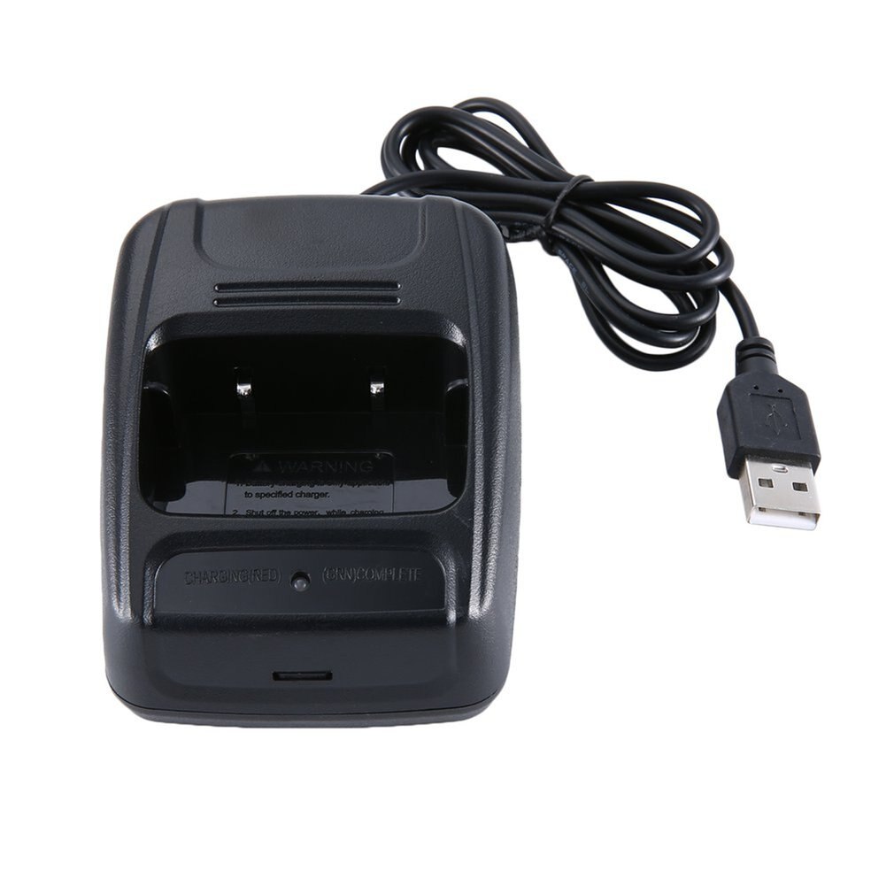 For BF-888S Retevis USB Charger Two Way Radio Walkie Talkie for BAOFENG BF-888s 888 Accessories Li-ion Battery Desktop Charger