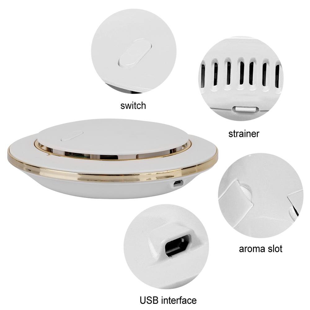 Universal Multifunctional Car Air Sprayer ABS plastic Aroma Diffuser Mute Mini Purifier for car travel office work home bedroom