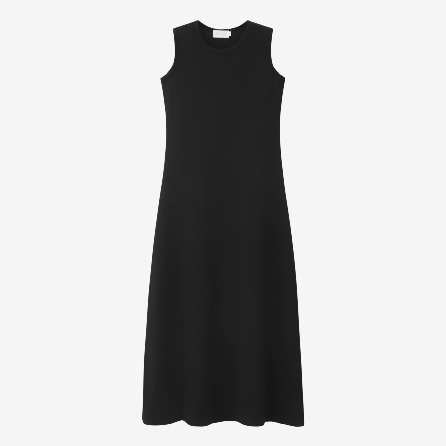 AS 2025, sommerliche, gerippte, geschlossene Wickeltops + Aline-Kleid mit hohem Stretch-Matching-Sets: XXL / Brown