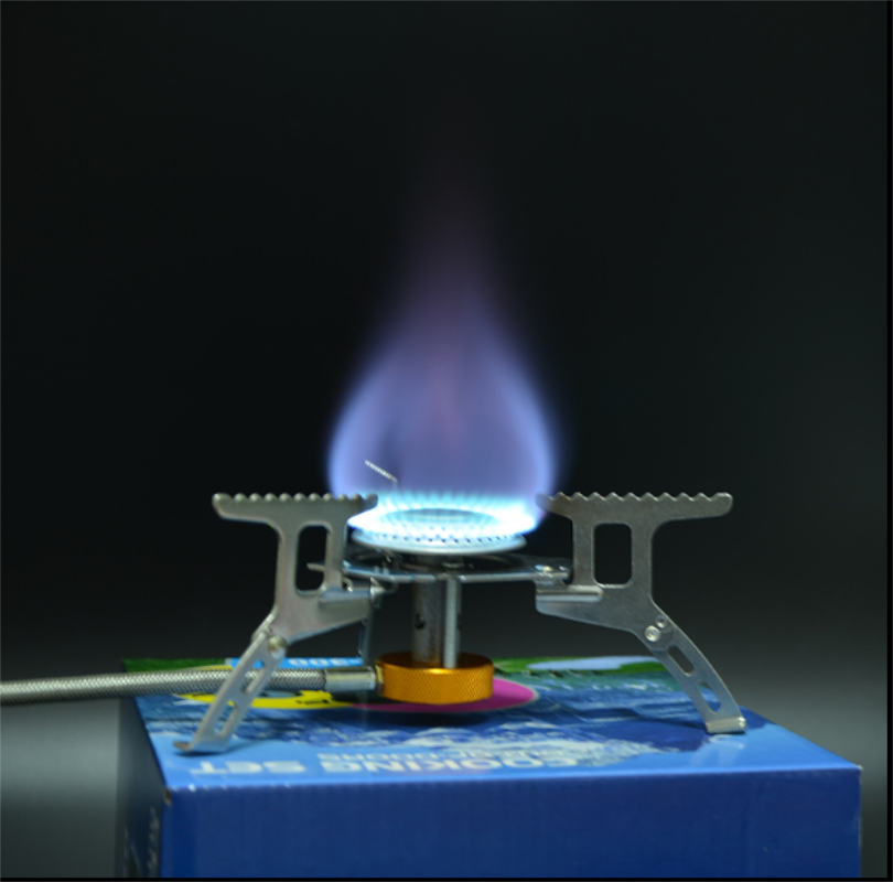 Mini Camping Stoves Folding Outdoor Gas Stove Portable Furnace Cooking Picnic Split Stoves 3500W Cooker Burners