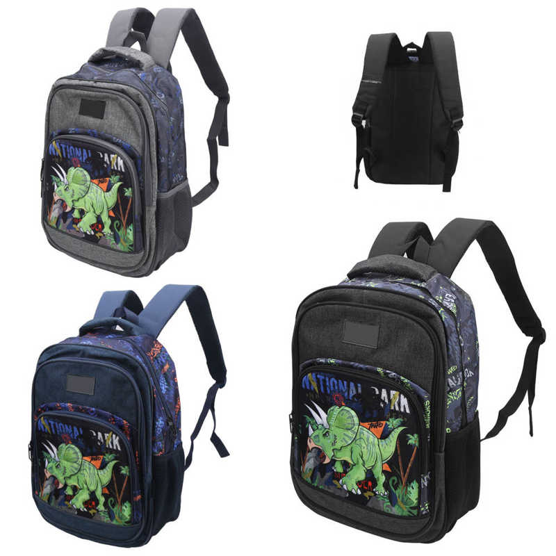 Arnés Jumper para dibujo de dinosaurio, mochila escolar ligera para adolescentes, mochila de seguridad ajustable para niños y estudiantes