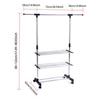 Drying Racks Clothes Drying Folding Horse Hanger For Clothes Trousers Under Ware Shoes Rack From Moscow: Default Title