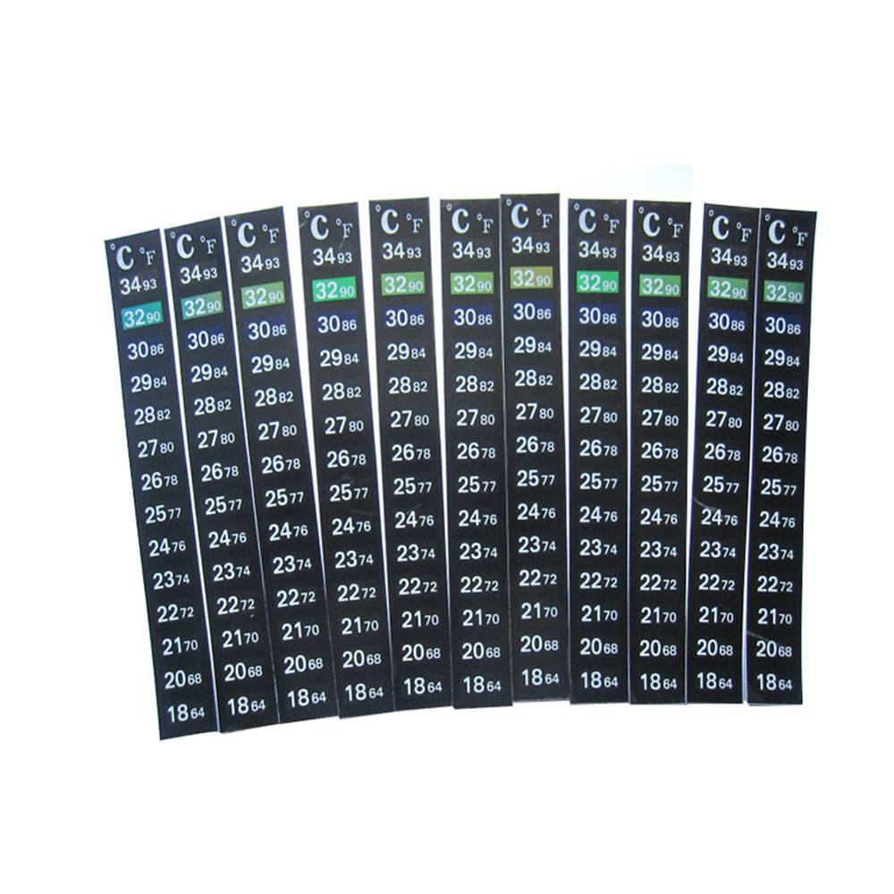 Autocollant adhésif multi-usages pour thermomètre et Aquarium, jauge de température à double échelle, 3 pièces, Unique