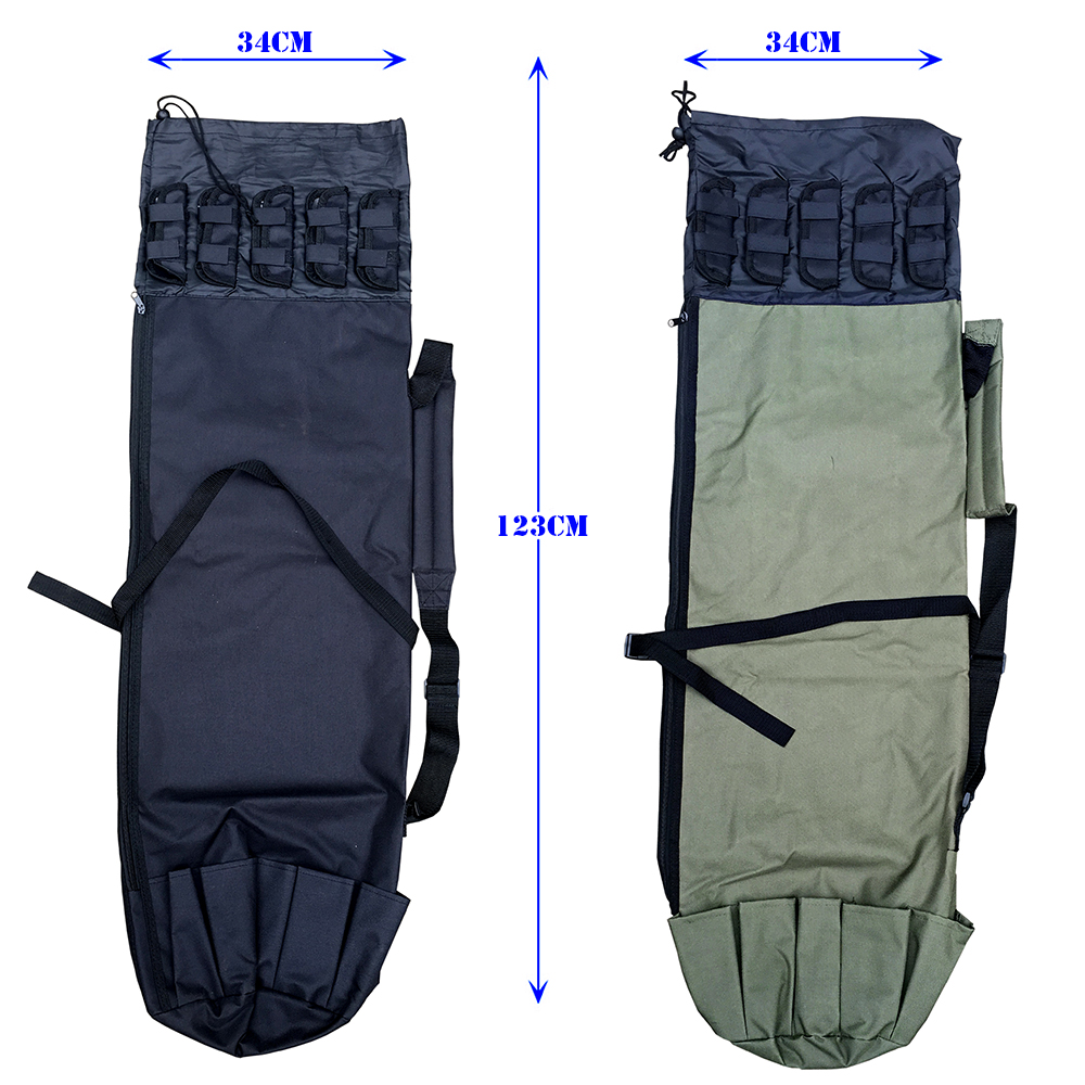 GHOTDA – sac de rangement pour canne à pêche, épais, Oxford, pliable, grande capacité, étanche
