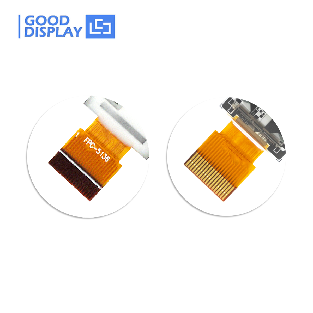 GooDisplay Mini 0.97 Inch E Ink Screen 184x88 Resolution 18PIN FPC SPI Small Epaper, GDEM0097T61