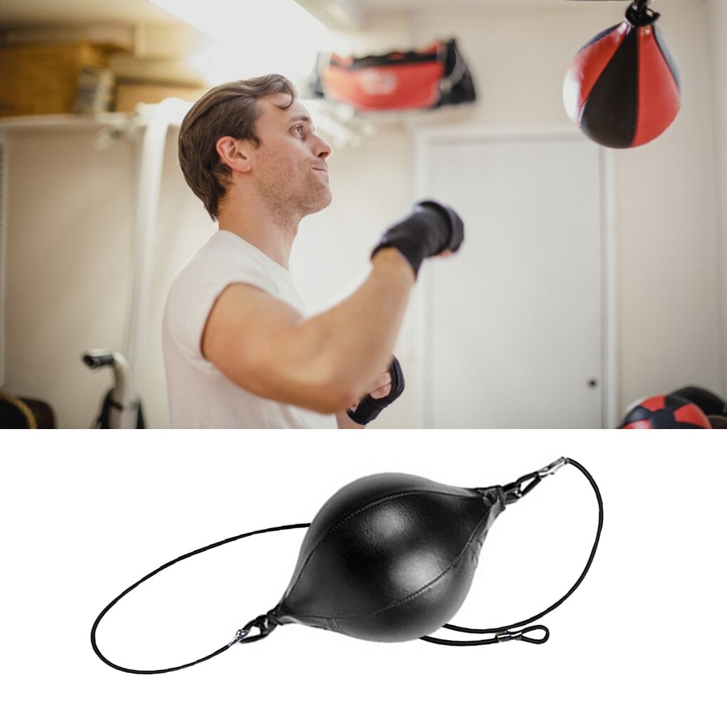 hastighet ball Fitness boksing pære pu slagball oppblåsbar muay thai svingbar boksesekk trening refleks fart trening dropshipper