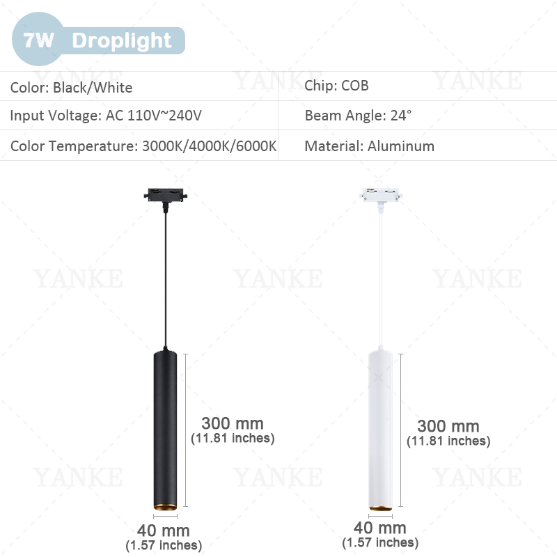 LED-Schiene Pendel leuchte lange Röhre Lampe Zylinder rohr hängen hell für Küchen insel Esszimmer Schlafzimmer ac110 ~ 240v: Blau / 10W / Beige