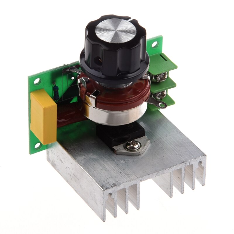 Voltage Regulator Speed Controller Ac 220V 4000W Scr Dimmer