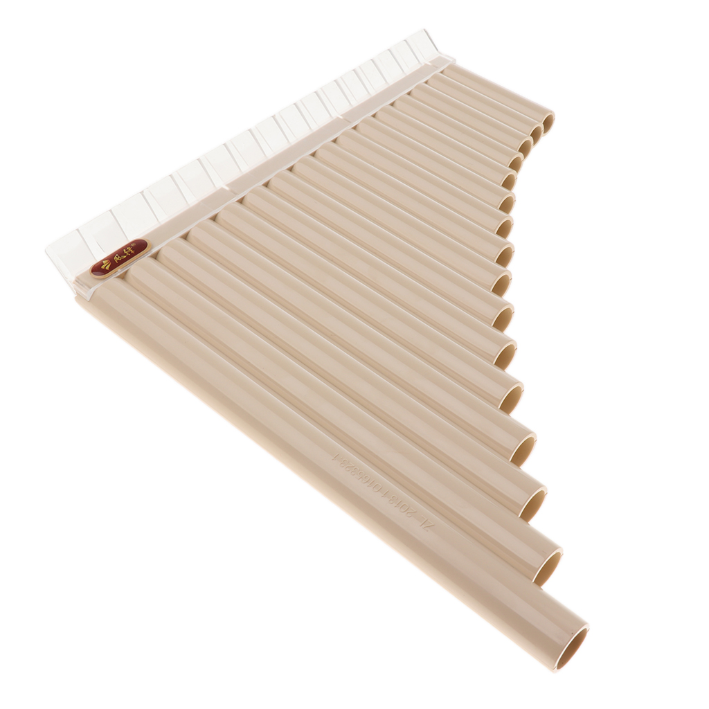 Pan Flute 16 Pipes ABS Plastic Panpipes C Tone Flauta for Beginner Musical