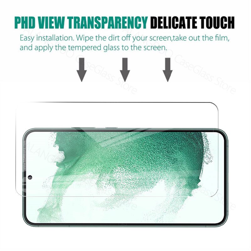 Beschermende Glas Voor Samsung Galaxy S22 Plus 5G Glas Screen Protector Voor Samsung S22 + S22 + Gehard Glas camera Lens Film