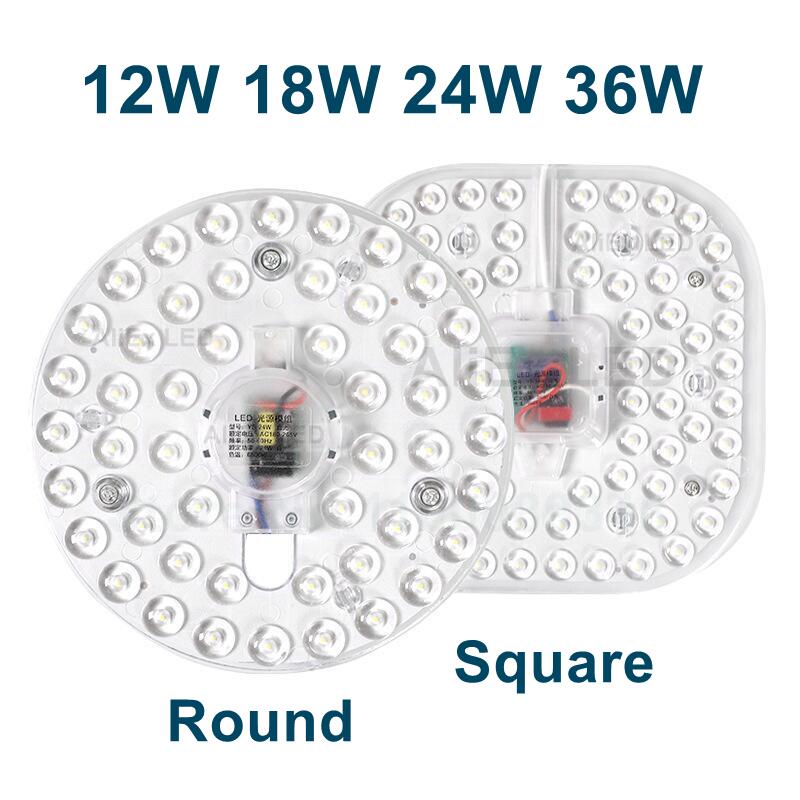 36W 24W 18W 12W Led Ring Panel Cirkel Licht SMD2835 Led Ronde Plafond Boord Cirkelvormige lamp Board AC220V 230V 240V Led Licht