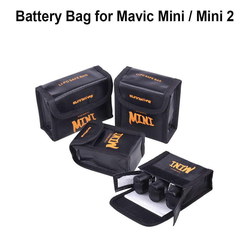 Voor Dji Mavic Mini/Mini 2 Batterij Explosieveilige Veilige Tas Mavic Mini Batterij Brandwerende Case