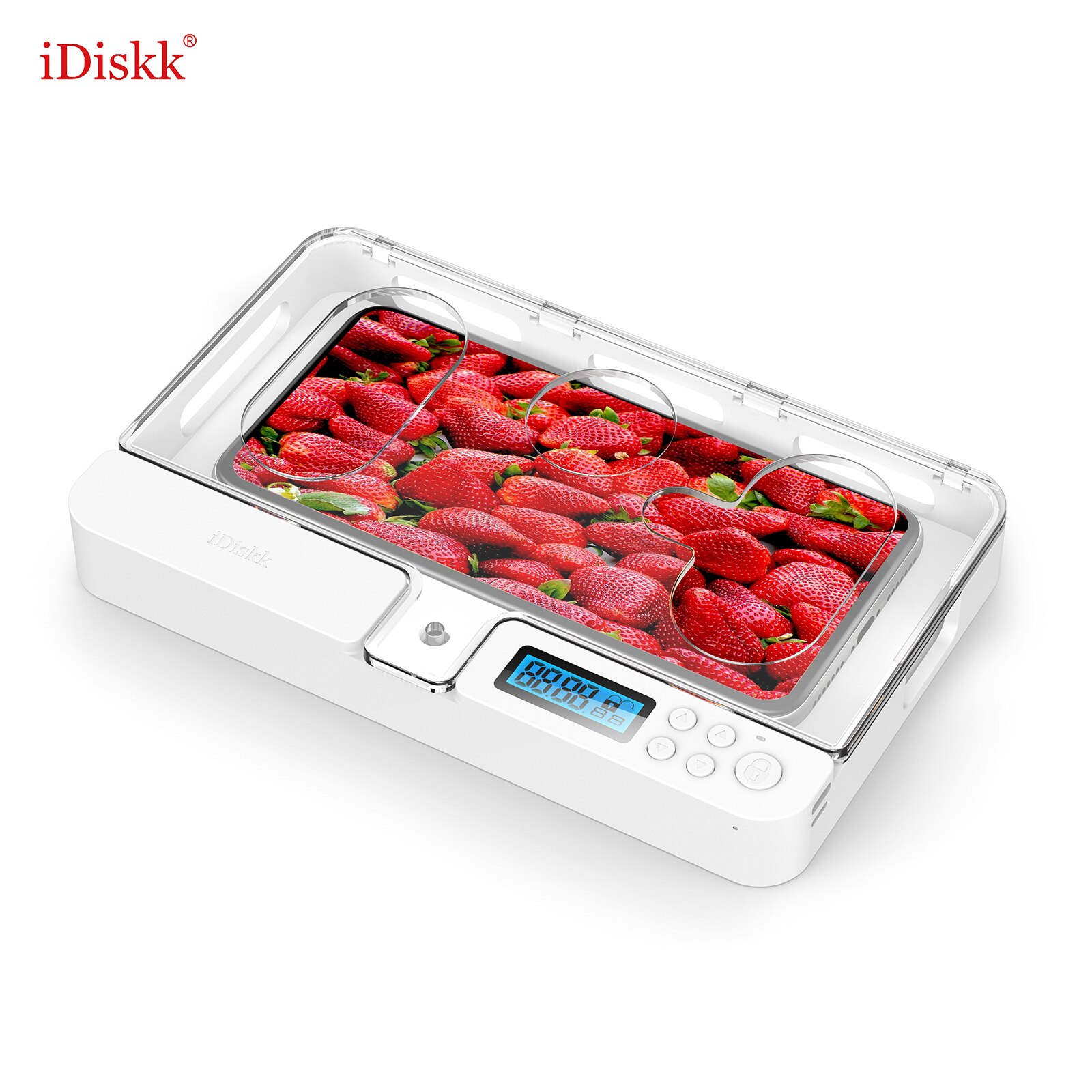 iDiskk Portable Smart Timer Phone Locker Box Cell Phone Locking Container Self Control Focus on Learning Prevent Game Addiction