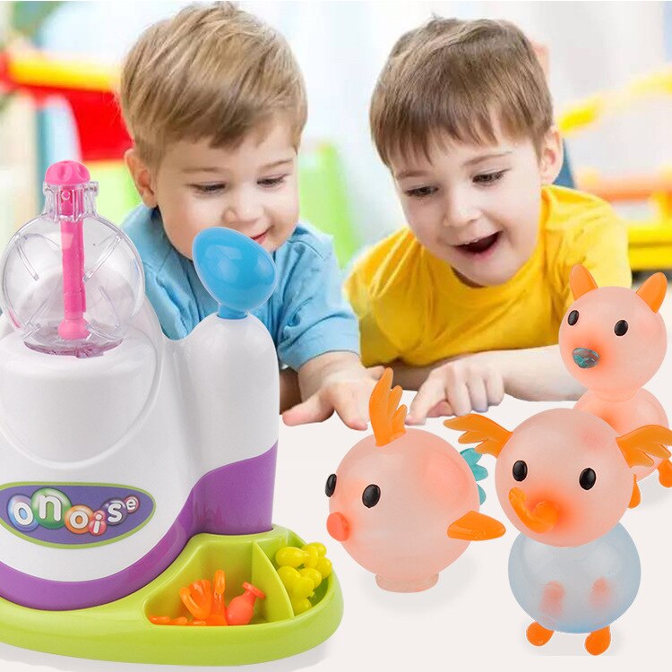 magic adhesive music wave oonies children DIY handmade sticky ball fun bubble inflator toys