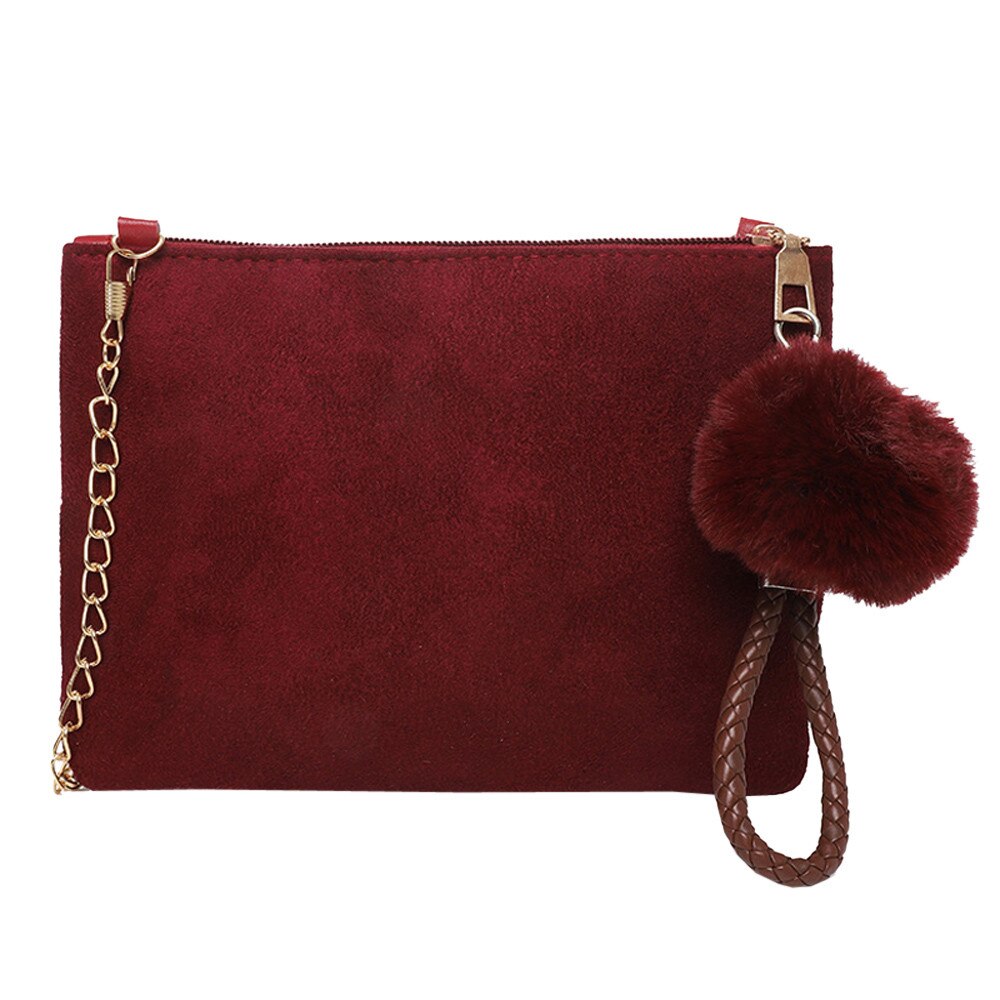 Women Shoulder Bag Chain handbag Evening Clutch Bag Ladies Messenger luxury Handbags Bags purses carteira Embrague: Red