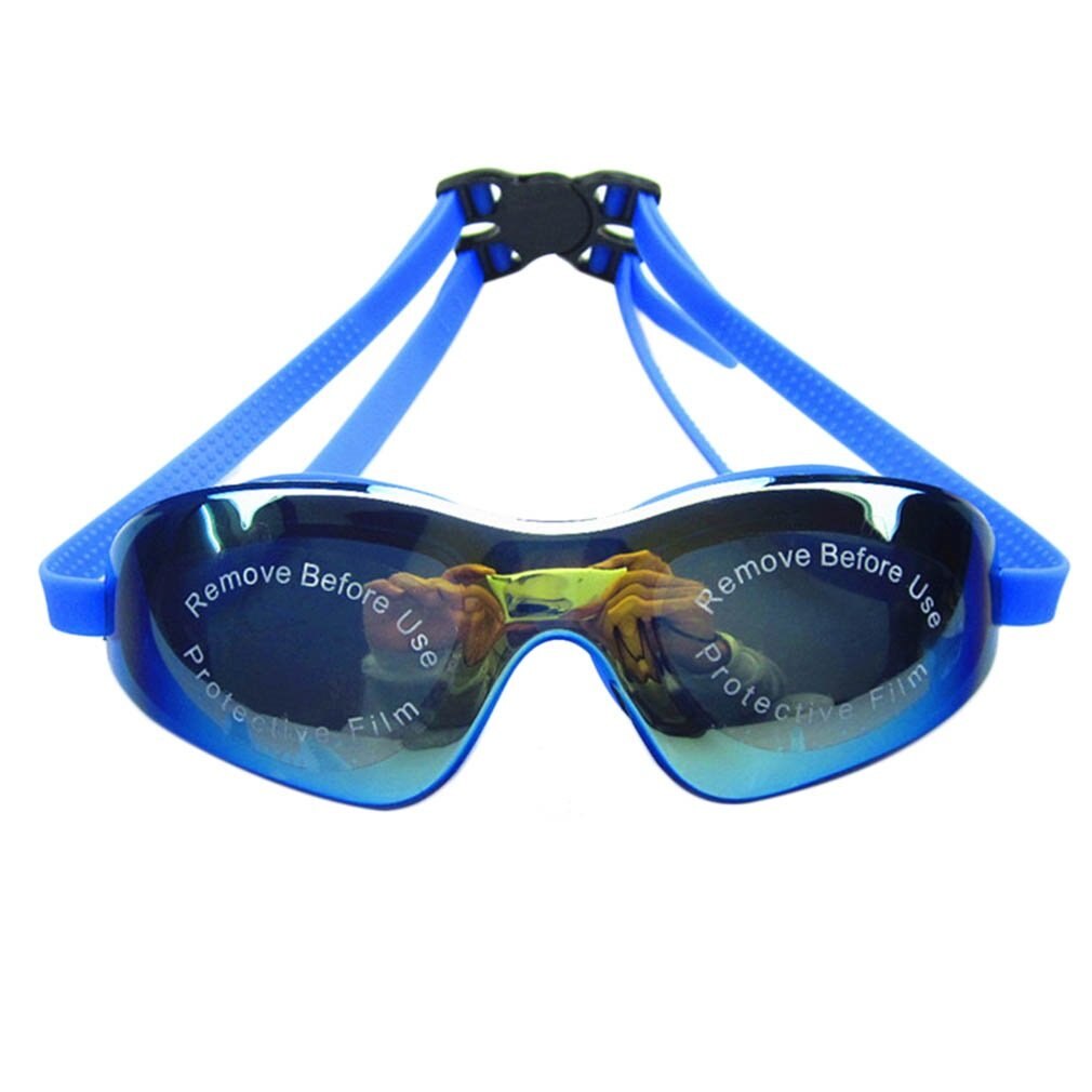 Grote Glazen Plating Volwassen Anti-Fog Waterdicht Uv-bescherming Bril Zwemmen Voor Man Vrouwen Brillen Zwemmen Duiken Water Bril