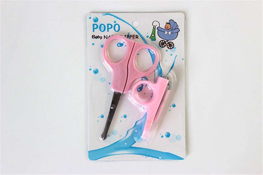 Tesouras do prego do bebê tesoura bebê 2 conjuntos de segurança cortador de unhas prego clippers c-1: 1