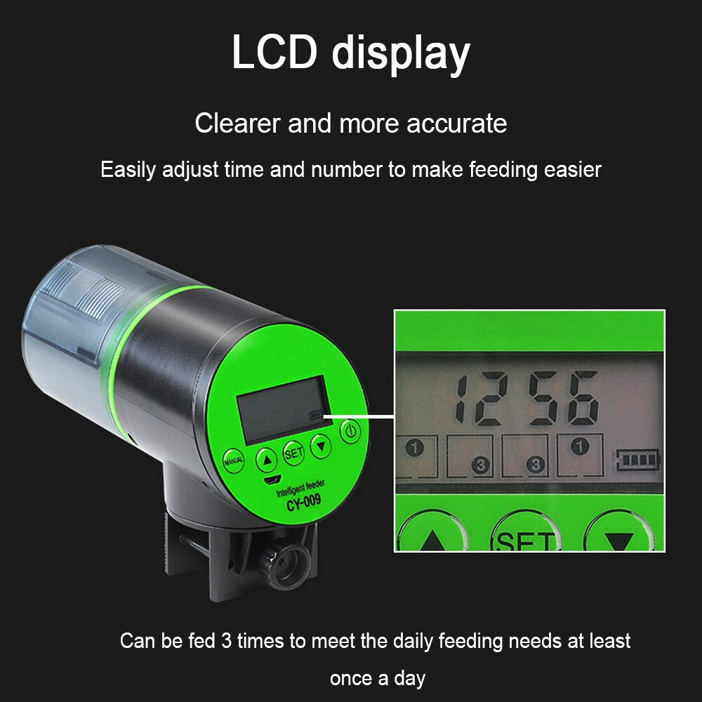 Fish Log Timer Inn Auto Fish Feeder Digitale Timer Mini Aquarium Tank... – Vicedeal