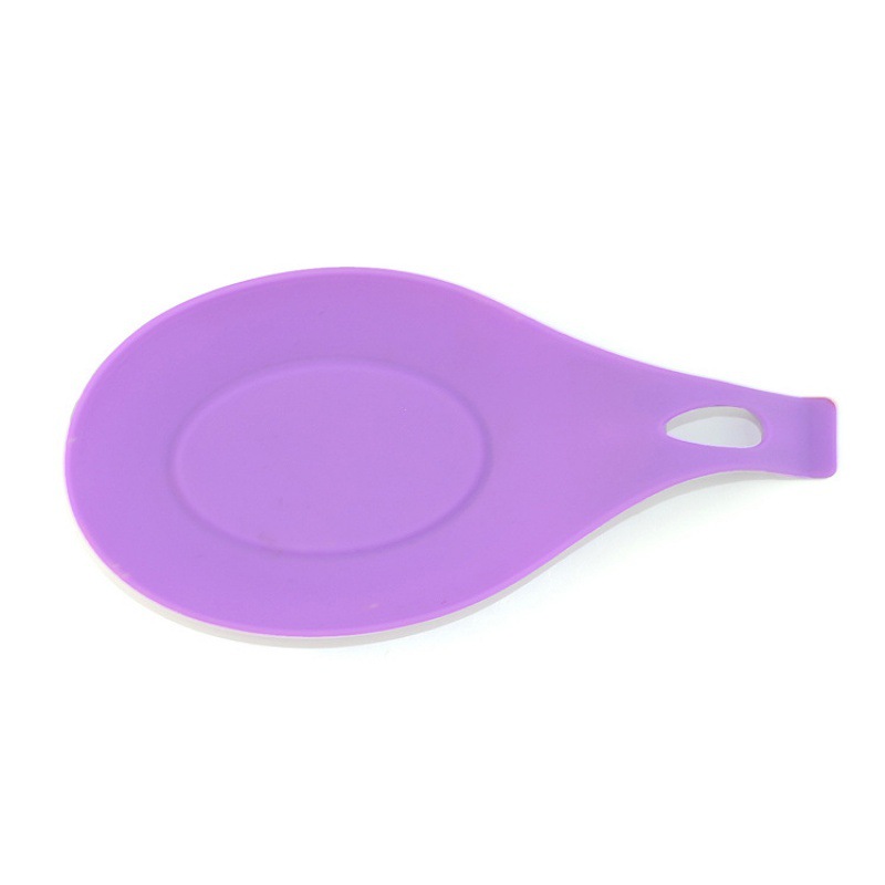 Tapete de silicona para cuchara, Mantel Individual de vidrio resistente al calor, bandeja antiquemaduras, utensilios de cocina, 1 unidad: K