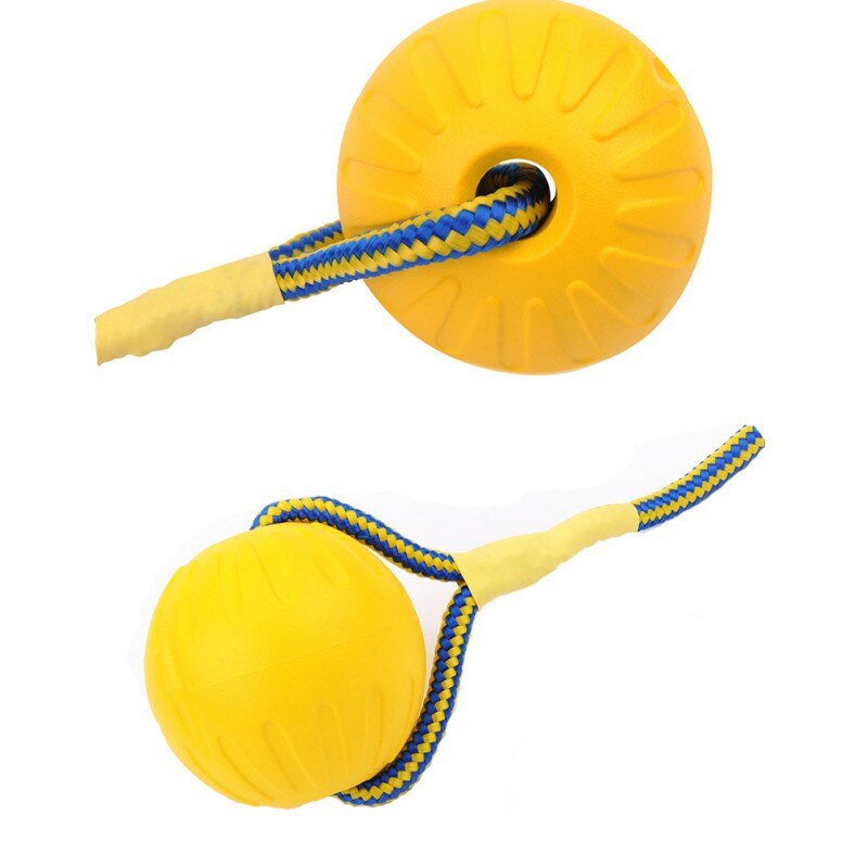 Honden Interactieve Exercse Foam Bal op een Touw Speelgoed voor Honden Multifunctionele Bal Speelgoed
