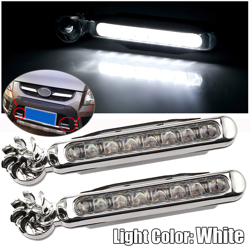 Auto dagrijverlichting windaangedreven motorfiets decoratie 20 x 40 x 120mm