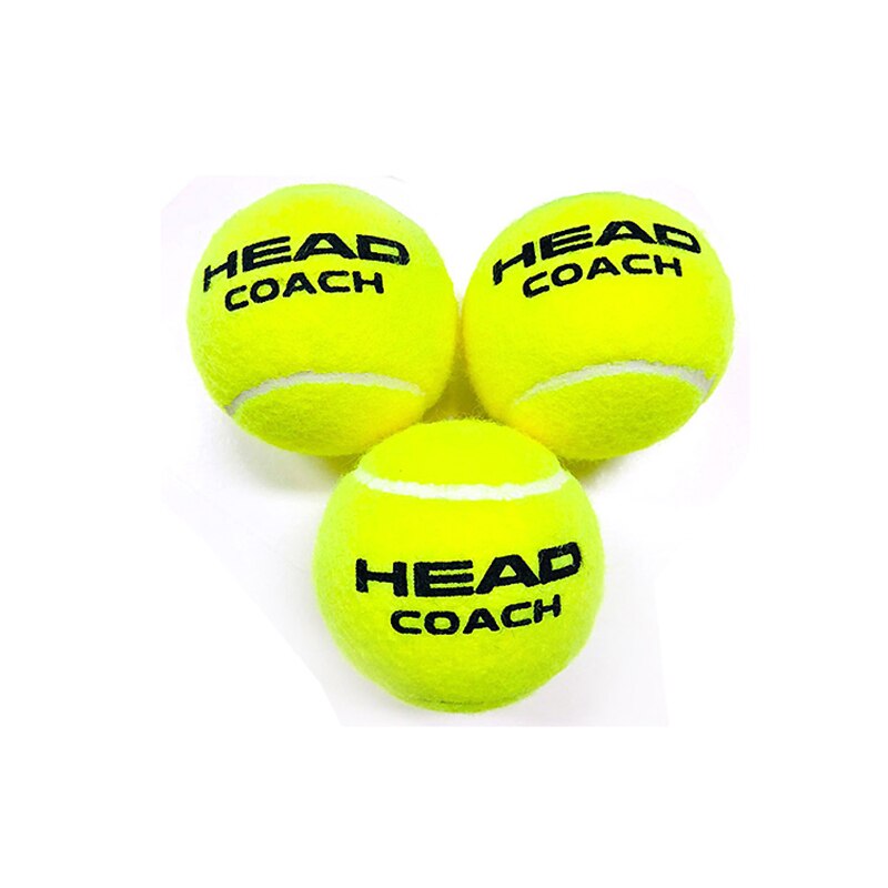 Oprindelige hoved tennisbold naturlige gummi uldkugler hovedtræner uddannelse bold tennis træner tennisbold standard pelotas tenis
