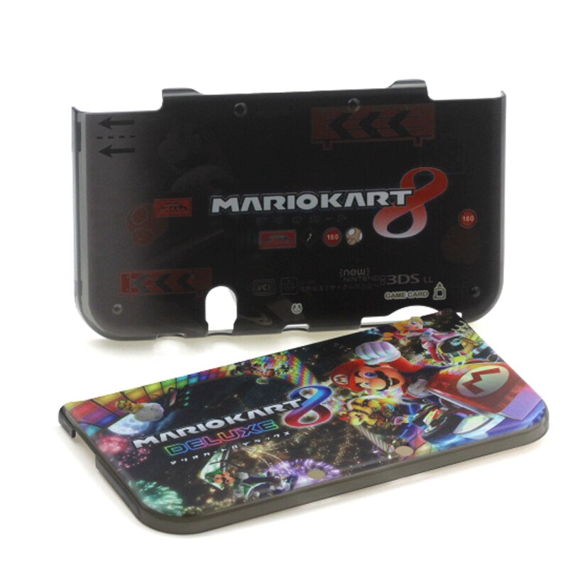 For Matte Protector Cover Plate Protective Case Housing Shell for Nintendos 3DS LL / 3DS XL Game Accessories: Mario Kart