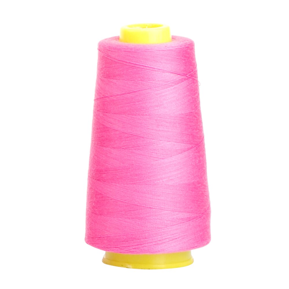 Serger 40/2 Sewing Quilting Heavy Duty Thread Hand Stitching Spools Knitting Polyester: Rose Red