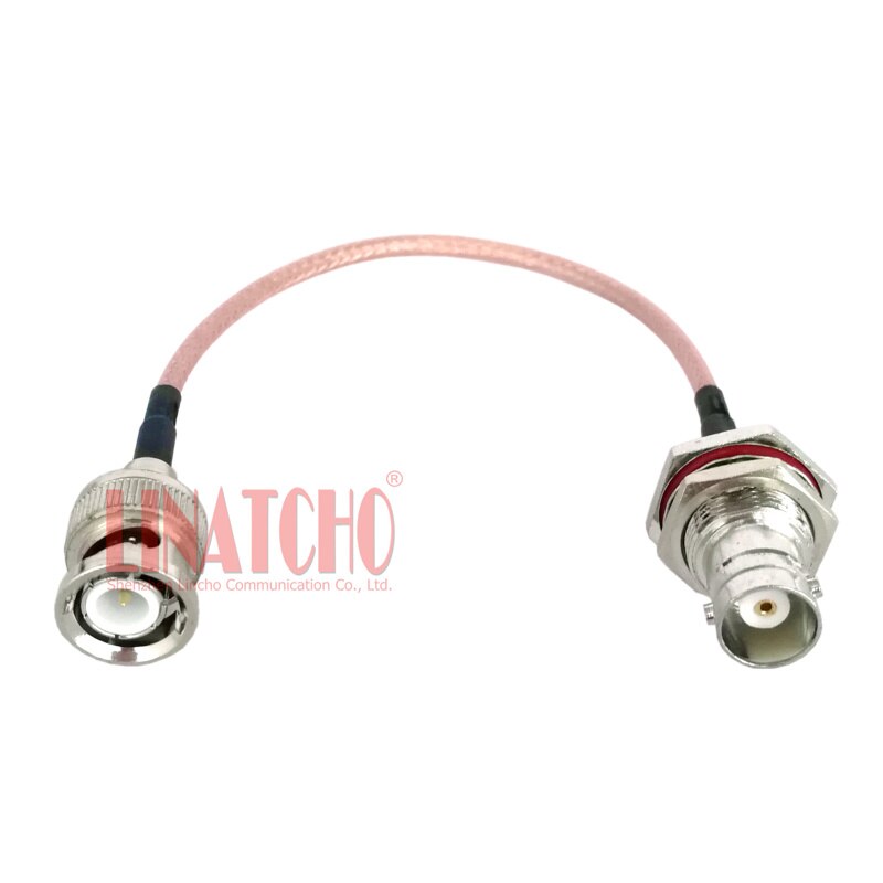 0,5 pies 15cm RG316 impermeable BNC macho a hembra bnc jumper cable coaxial