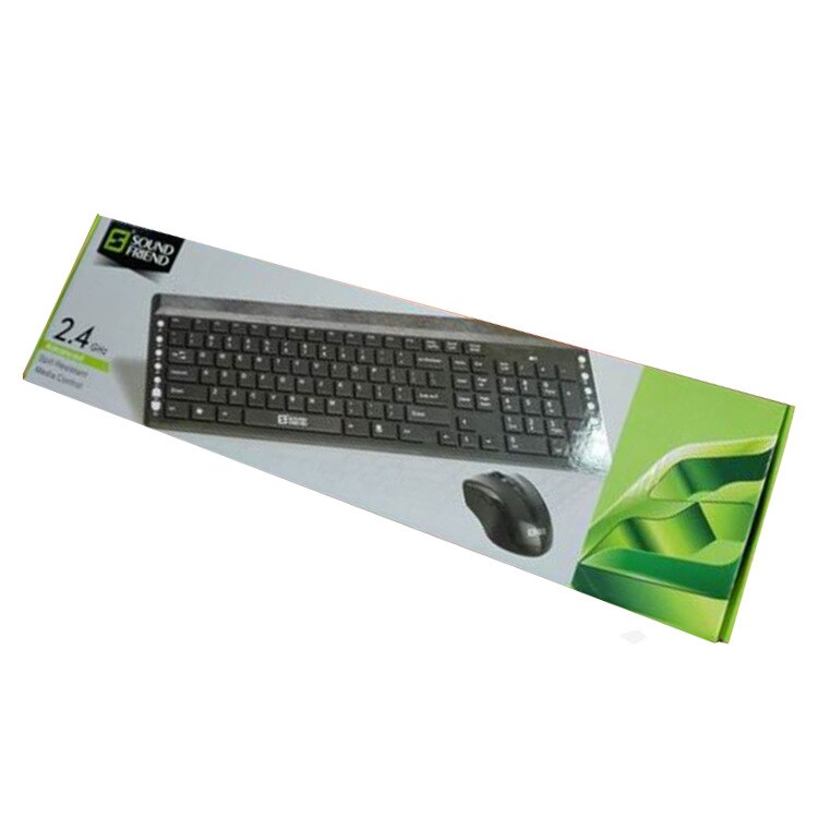 MAORONG TRADING Wireless mouse and keyboard set laptop desktop computer set multimedia keyboard for lenovo for Acer for Dell