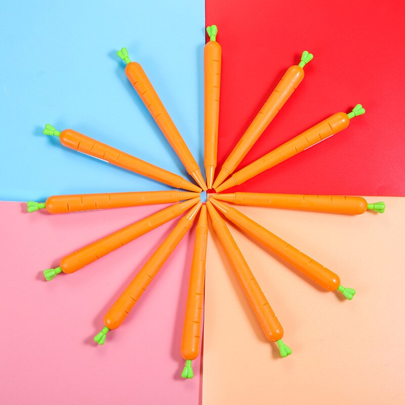 Kawaii Carrot Mechanical Pencil Kids 0.5mm Pencil for Writing 36pcs/lot