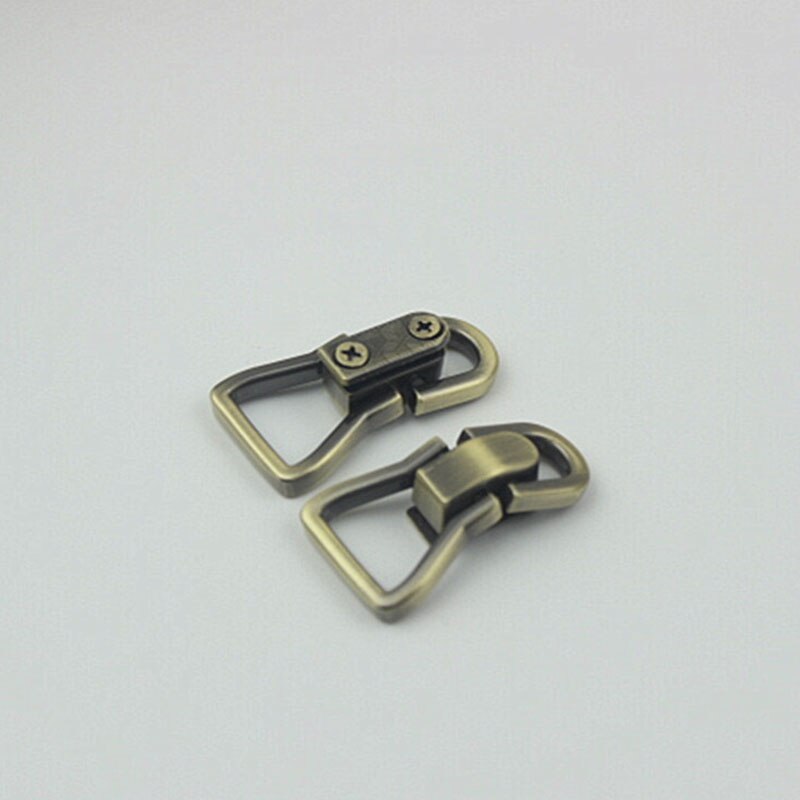 2PCS Bag Double Ear Ring Metal Bag Rivet Studs Button Luggage Bag Buckle Handbag Belt Hanger Leather Craft Hardware Accessories: ancient sweep