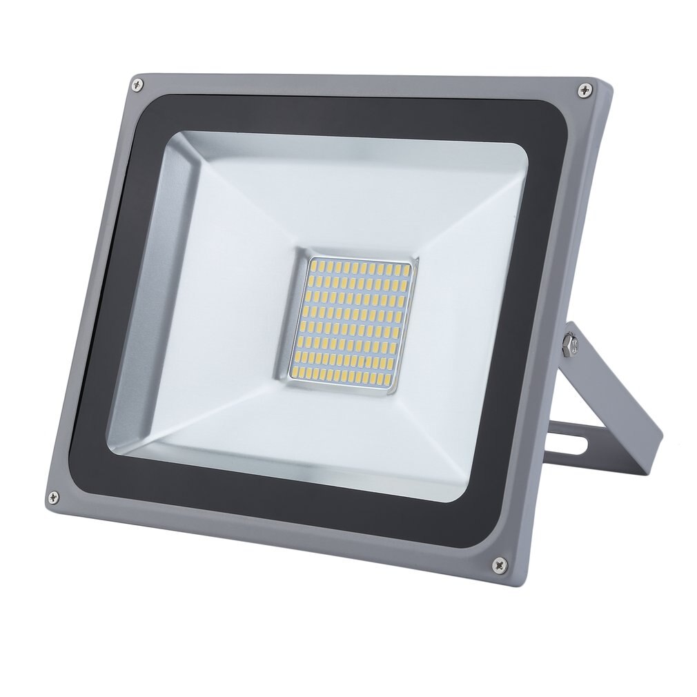 Reflector LED para paisajes al aire libre, 50W, SMD, compacto, Delgado, IP65, lámpara de seguridad impermeable, luz de repuesto Ideal