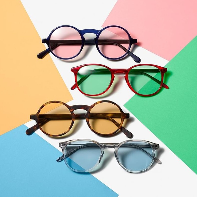 MR-8 Super Tough 1.56 1.61 1.67 Tinted Gradient Lens Dyeing Color Optical Lenses Prescription Sunglasses Myopia Sun Glasses Dye