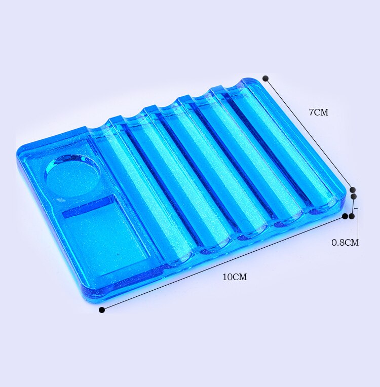Artlalic 1 Pc Plastic Nail Art Borstel Penhouder Display 4 Kleuren Nagels Gereedschap Voor Uv Gel Polish Brush Decoratie pen Carrier