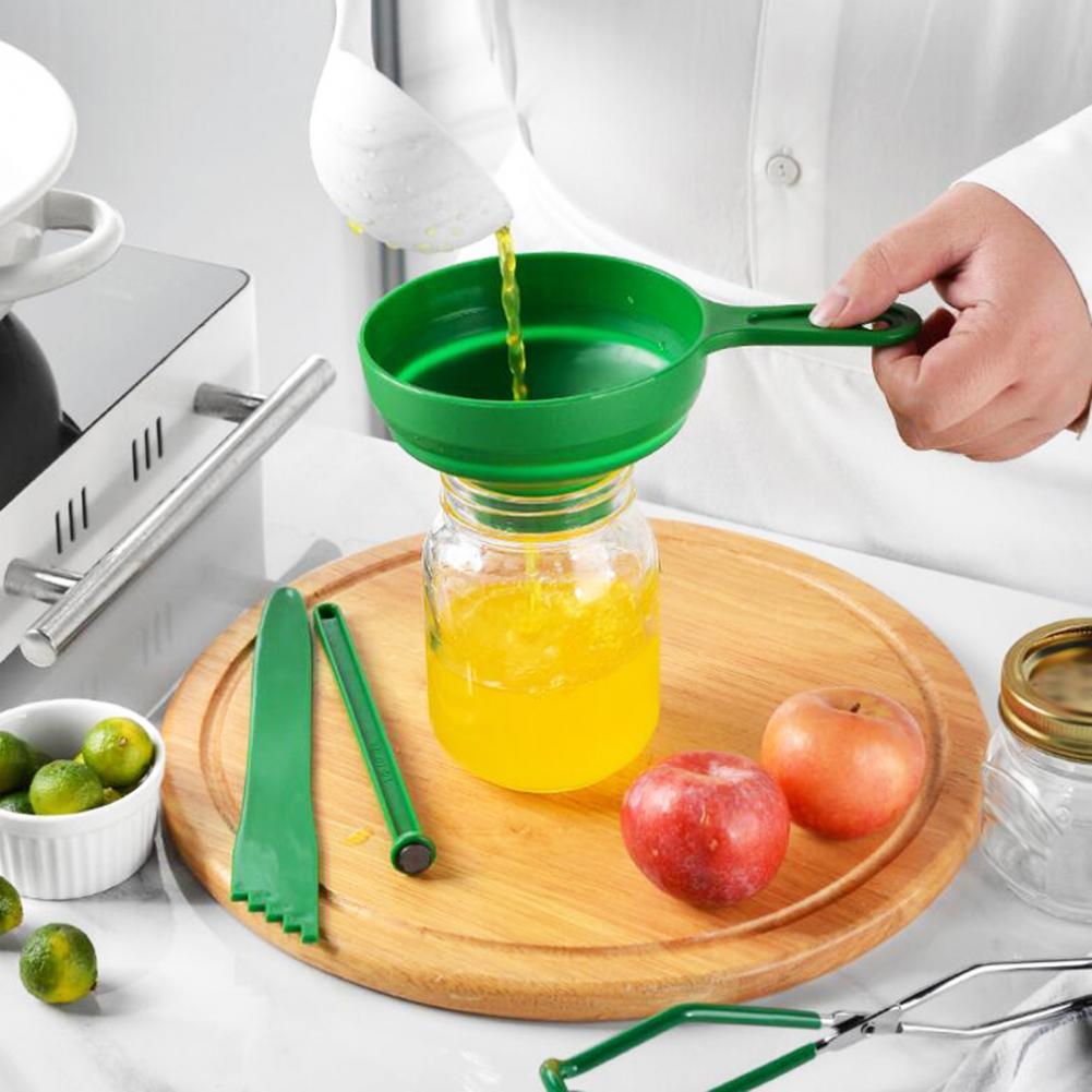 80% Sales! Filling Funnel Harmless Portable Smooth Inner Wall Kitchen Space-saving Hooper for Travel