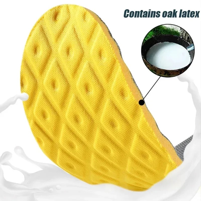 Latex Erinnerung Schaum Einlegesohlen für Frauen Männer Weiche Fuß Unterstützung Schuh Pads Sport Einlegesohle Fußpflege Einsatz Kissen Orthopädische Schuhe Pad