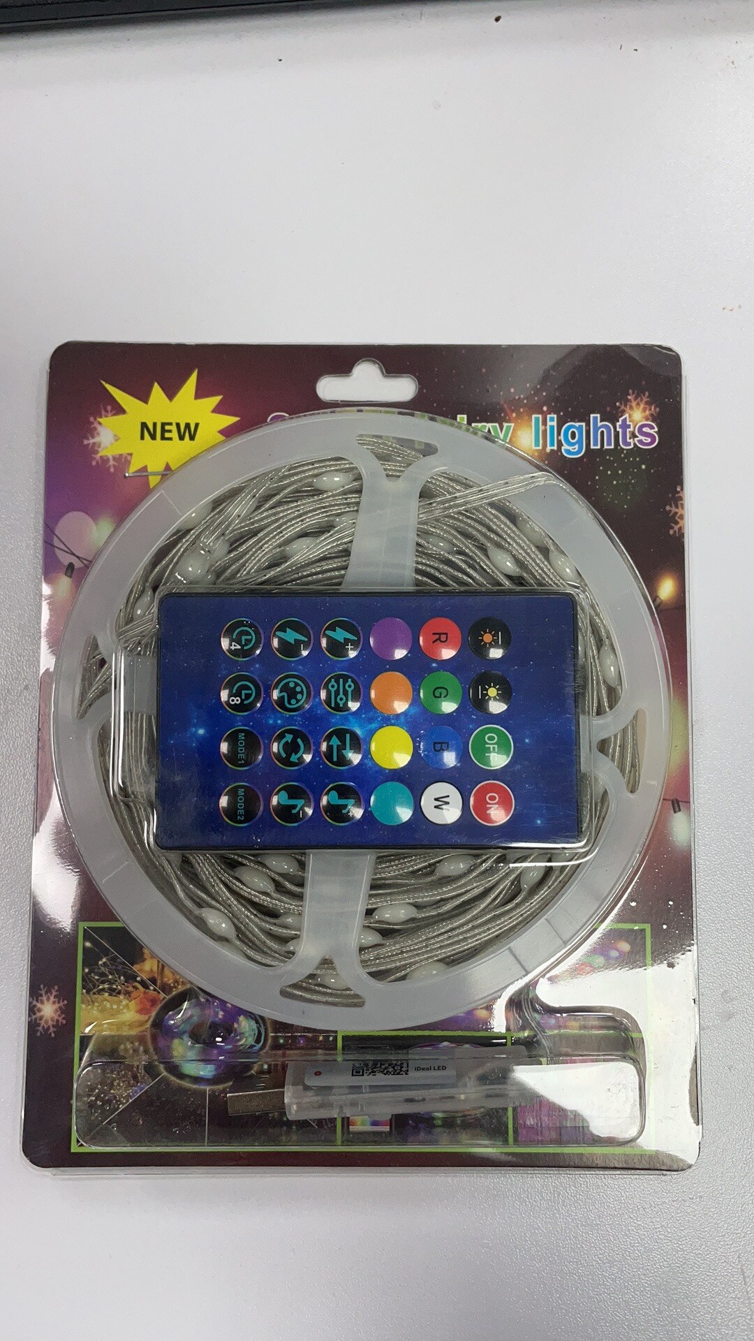 Kerstmis 10M lederen LED-lichtslinger Binnen Buiten DIY Festival Feestslinger Decor Ideale APP-bediening IP65 Koudbestendig: Default Title