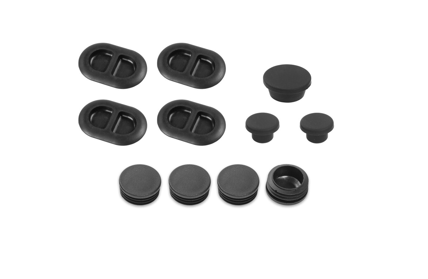 Bouchons de vidange de plancher de châssis de voiture, trou de porte de hayon, prise étanche pour Jeep Wrangler JK JKU Rubicon &amp; Spors 2007 accessoires: 11Pcs