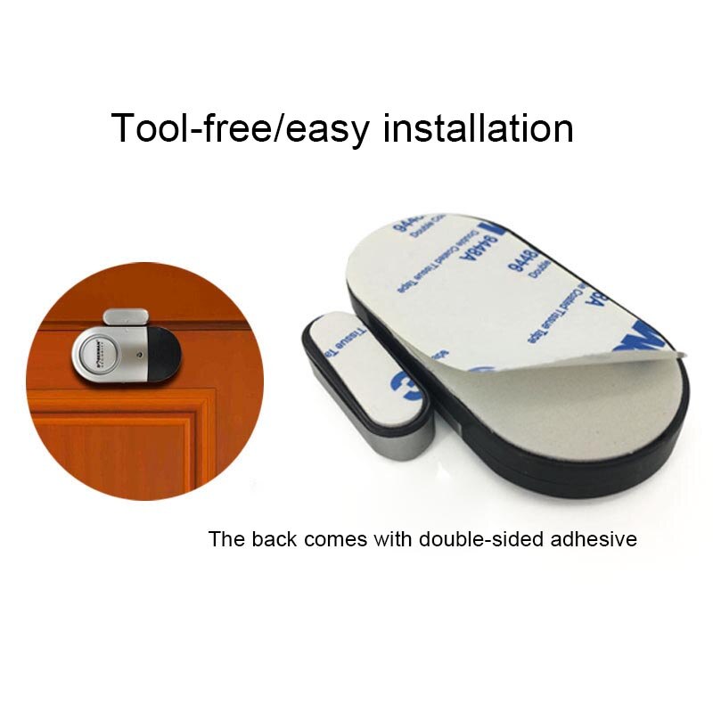 Draadloze deur raam magnetische sensor detector alarm waarschuwing sirene voor slimme woningbeveiliging fou 99