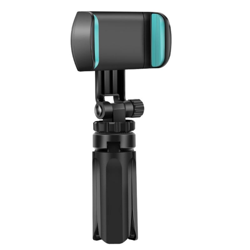 Taitettava puhelinjalustateline kannettava kolmijalka 360 ° kääntyvä puhelinteline gopro iphonelle samsung xiaomi huawei puhelin: Vihreä