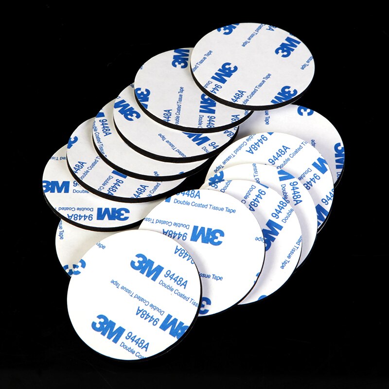 3M starken doppelseitiges klebeband acryl schaum band installation band schwarz 10 stücke auf beiden seiten Dicke 2mm