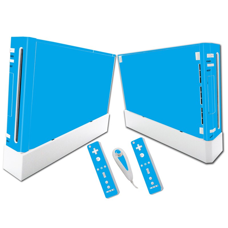 For W ii Console Cover with Remotes Controller Skins For Nintend w ii skin sticker for w ii skin-: TN-WII-0536